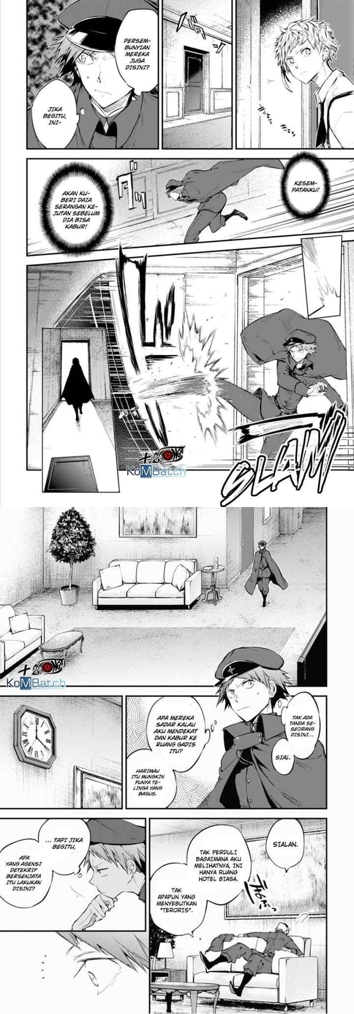 Bungou Stray Dogs chapter 73 halaman 8