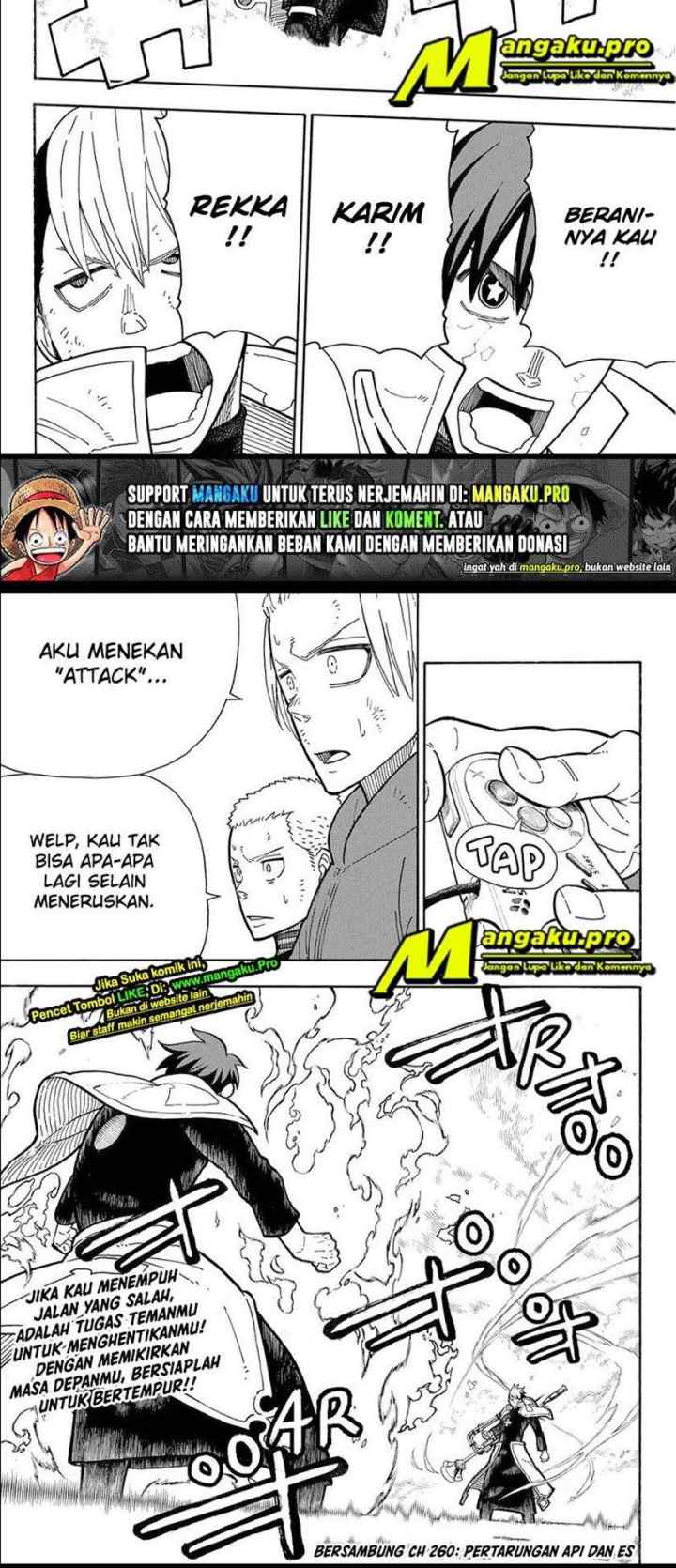 Enen no Shouboutai chapter 259 halaman 12