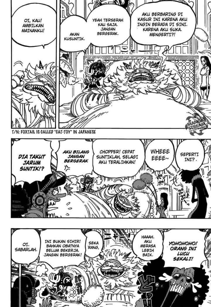 One Piece chapter 814 halaman 17