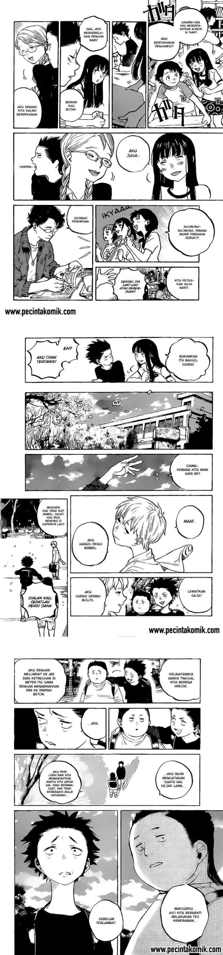 Koe no Katachi chapter 1 halaman 15