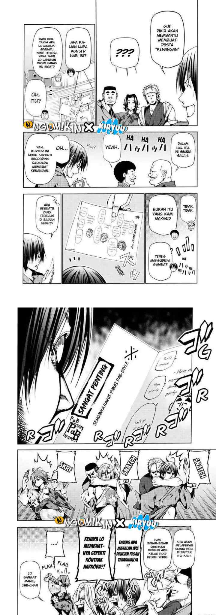 Grand Blue chapter 46 halaman 10