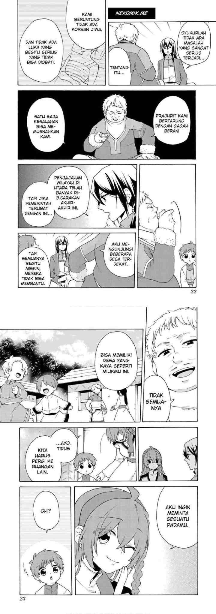 Tada Shiawasena Isekai Kazoku Seikatsu chapter 21 halaman 13