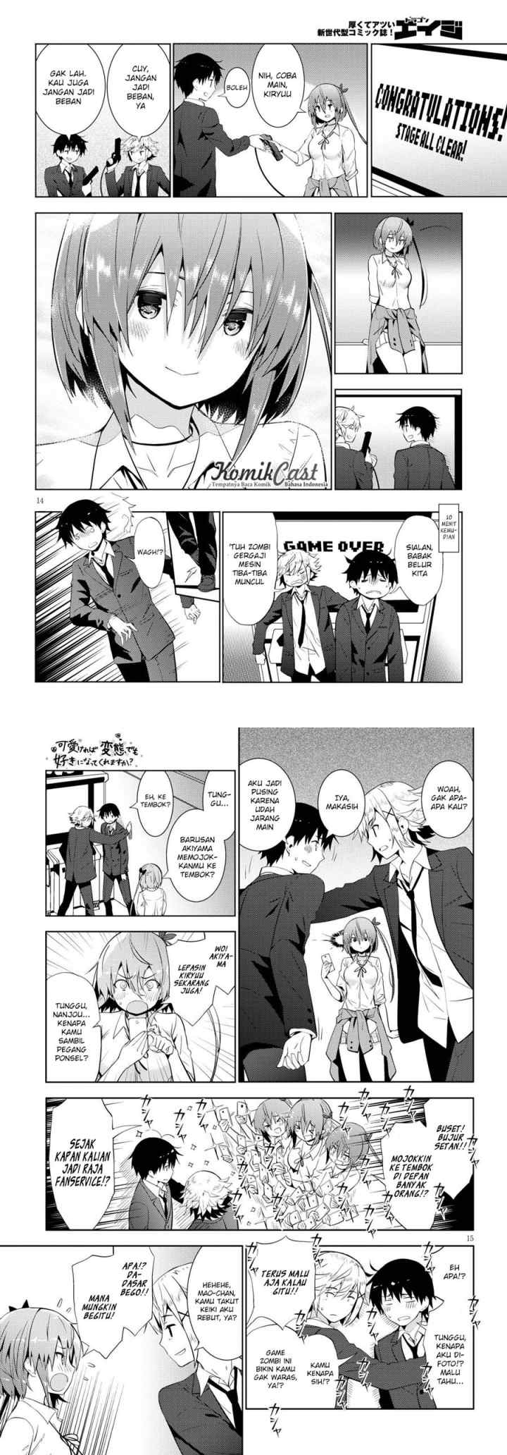 Kawaiikereba Hentai demo Suki ni Natte Kuremasu ka? chapter 10 halaman 8