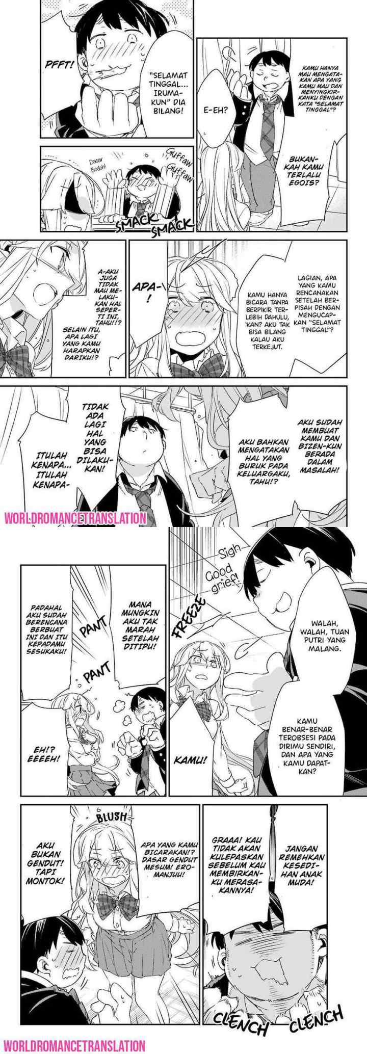 Asahina Wakaba to Marumaru na kareshi chapter 14 halaman 8