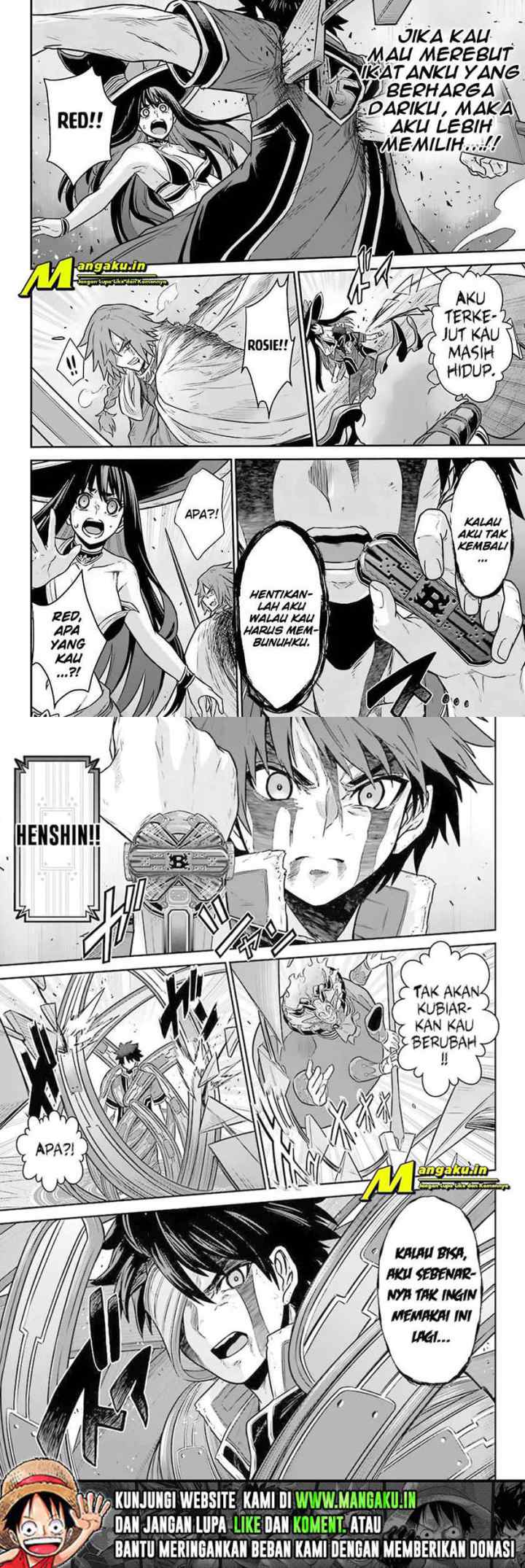 Sentai Red Isekai de Boukensha ni Naru chapter 13.2 halaman 10