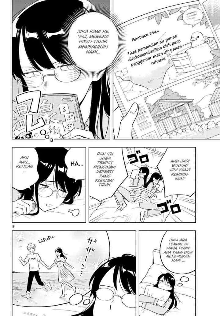 Sensei wa Koi wo Oshierarenai chapter 32 halaman 9