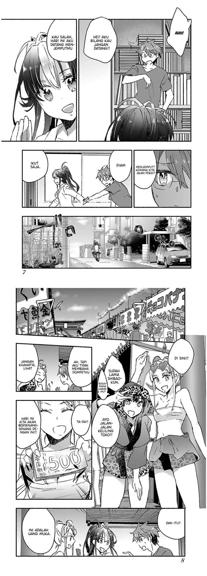 Yankee Musume ni Natsukarete Kotoshi mo Juken ni Shippai Shisou Desu chapter 11 halaman 4