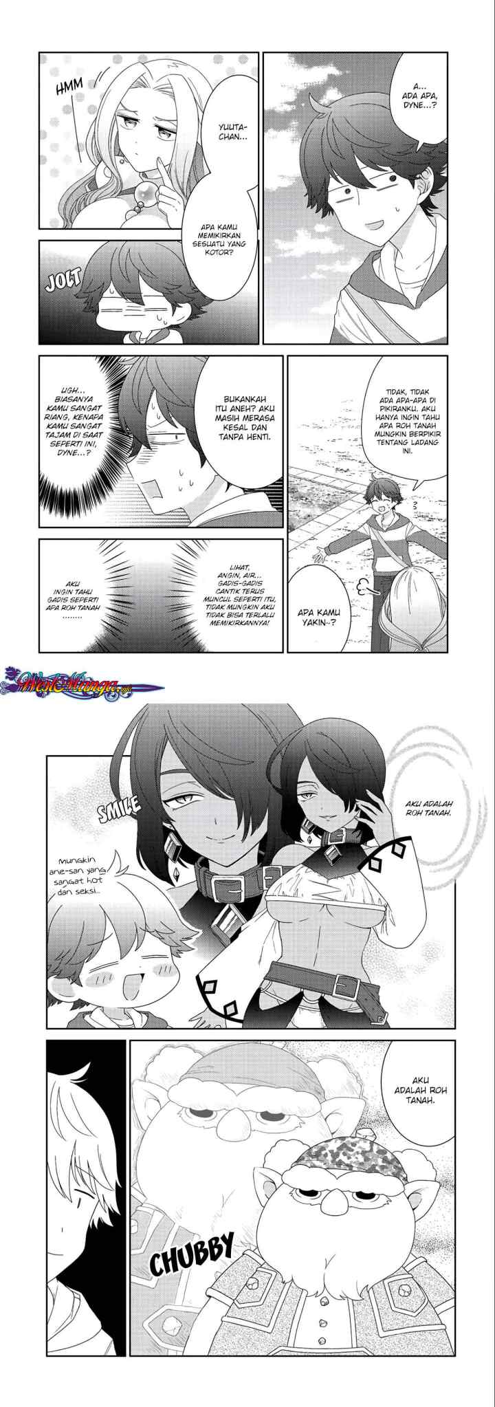 Seirei-tachi no Rakuen to Risou no Isekai Seikatsu chapter 10 halaman 9