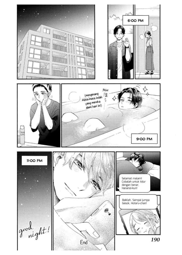 Hananoi-kun to Koi no Yamai chapter 45.5 halaman 6