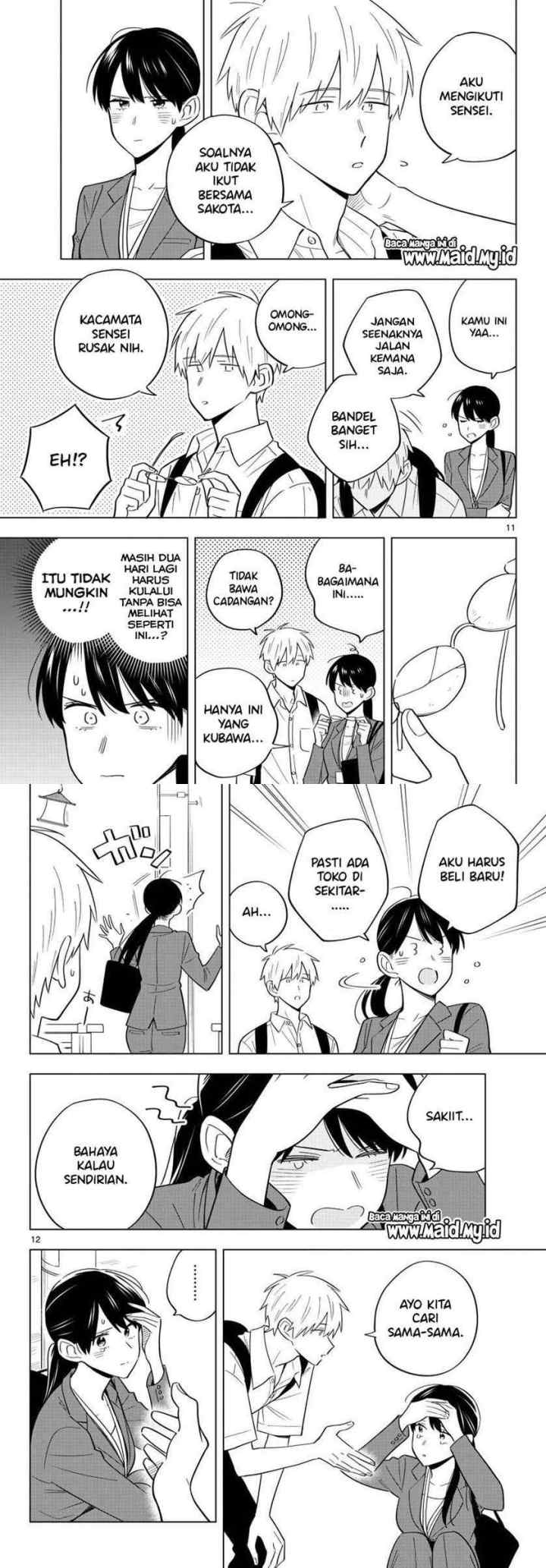 Sensei wa Koi wo Oshierarenai chapter 37 halaman 7