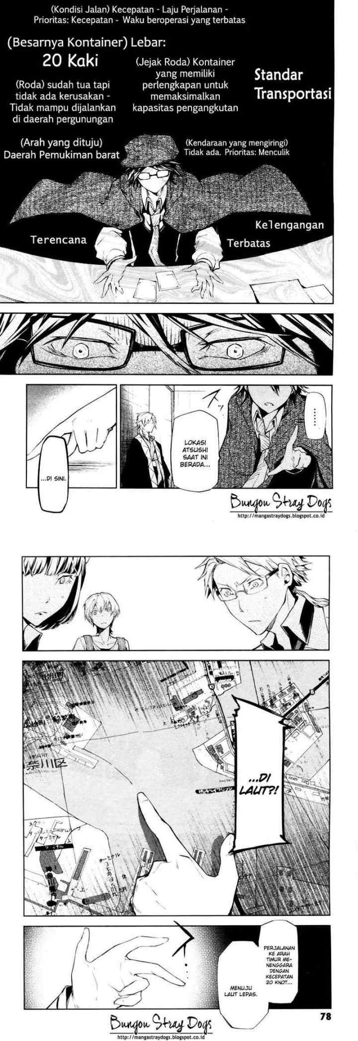 Bungou Stray Dogs chapter 10 halaman 17
