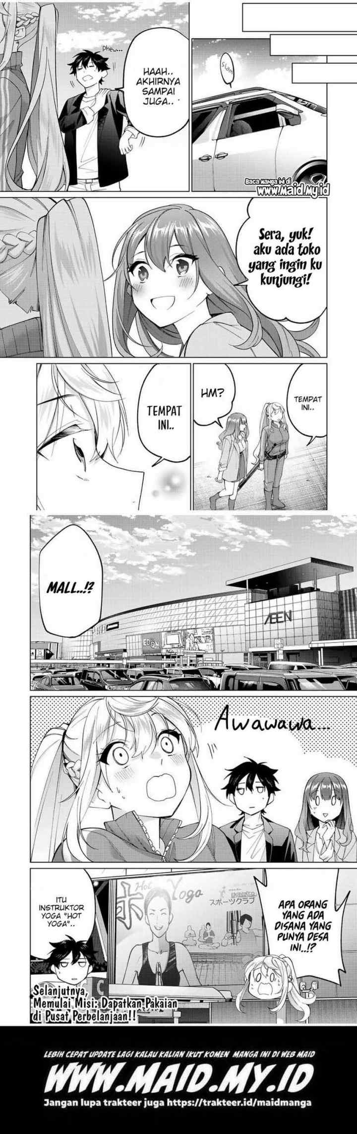 Tanbo de Hirotta Onna Kishi, Inaka de Ore no Yome da to Omowareteiru chapter 13 halaman 10