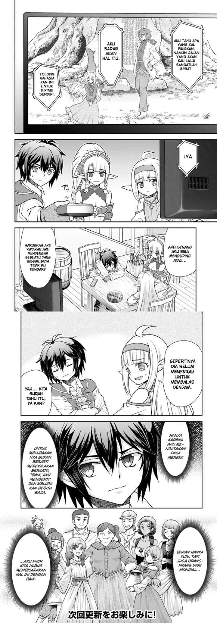 Tenohira Kaitaku Mura de Isekai Kenkokuki: Fueteku Yome-tachi to Nonbiri Mujintou Life chapter 44 halaman 13
