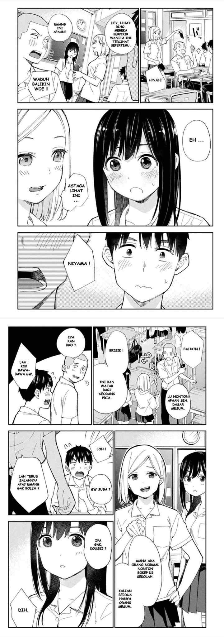Karami Zakari: Boku no Honto to Kimi no Uso chapter 1 halaman 5