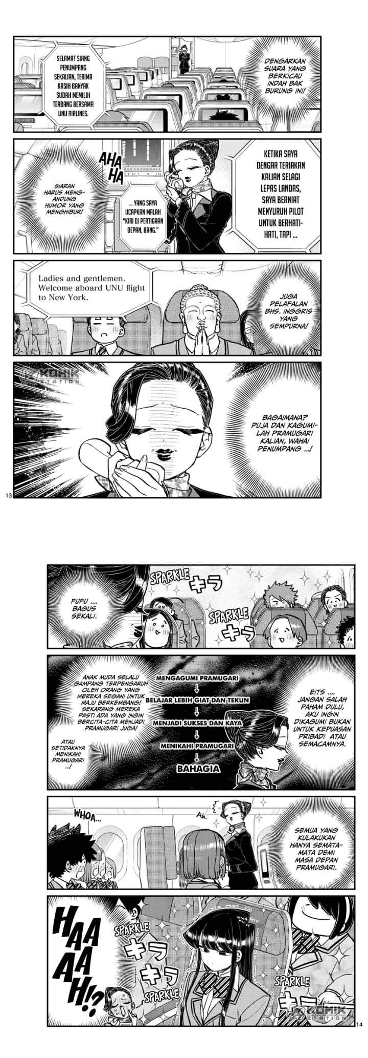 Komi-san wa Komyushou Desu chapter 278 halaman 8