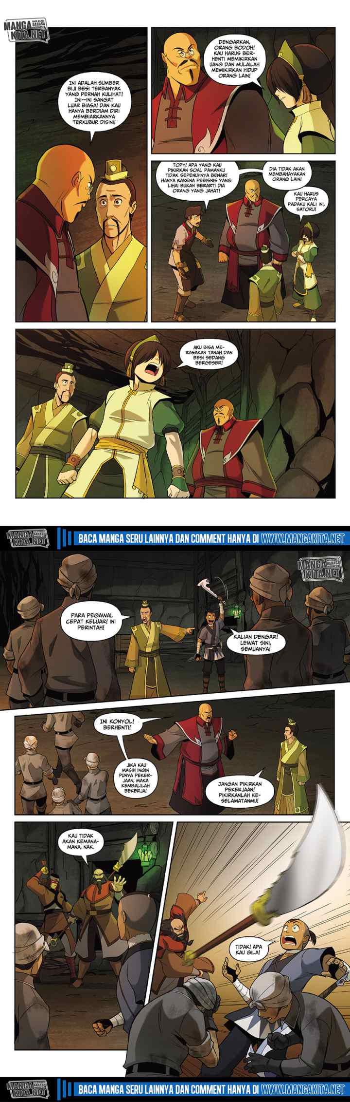 Avatar: The Last Airbender - The Rift chapter 2.3 halaman 8