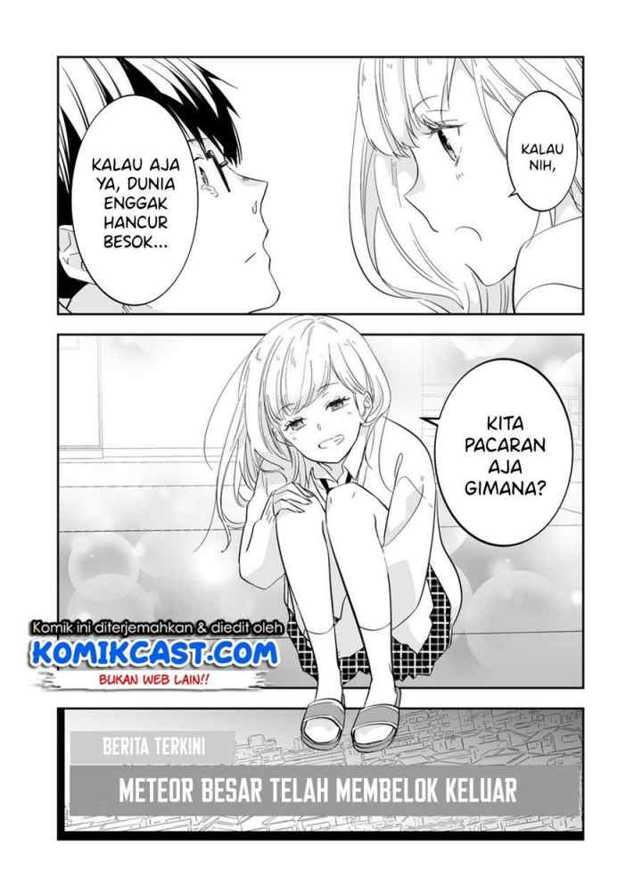 The World Will Be Destroyed Tomorrow, so I Want to Rub Your Boobs chapter 0 halaman 8