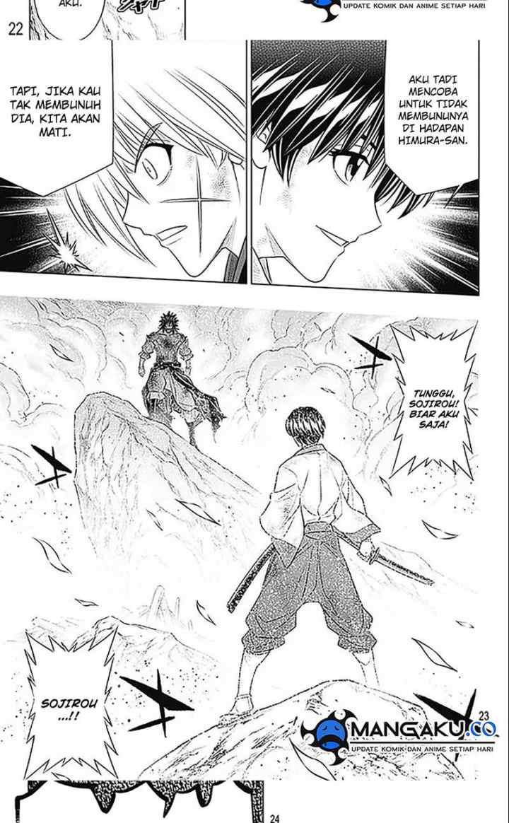 Rurouni Kenshin: Hokkaido-hen chapter 56 halaman 17