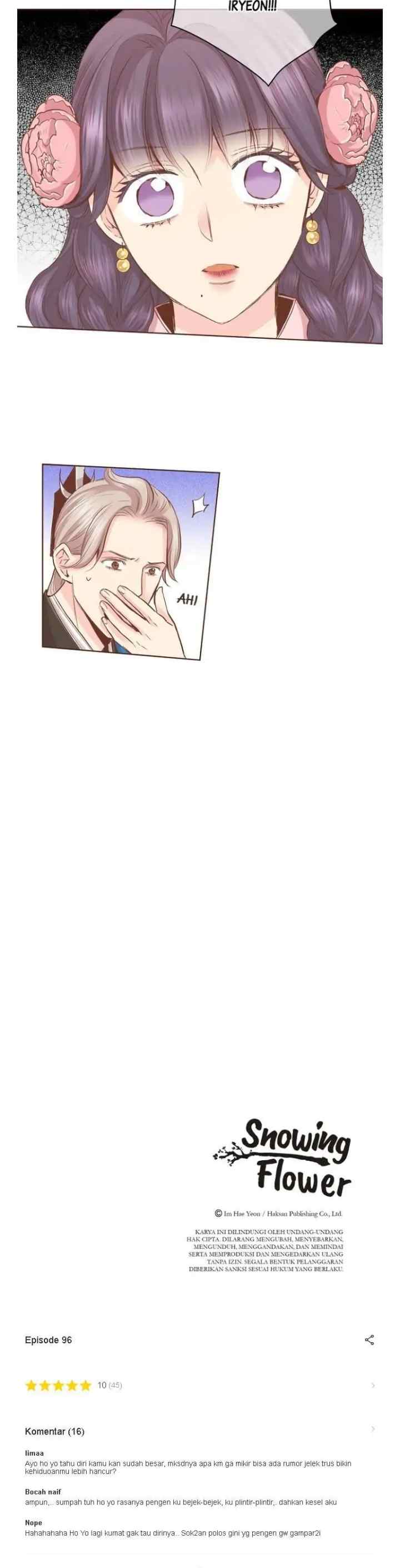 Snow Blossom chapter 96 halaman 17
