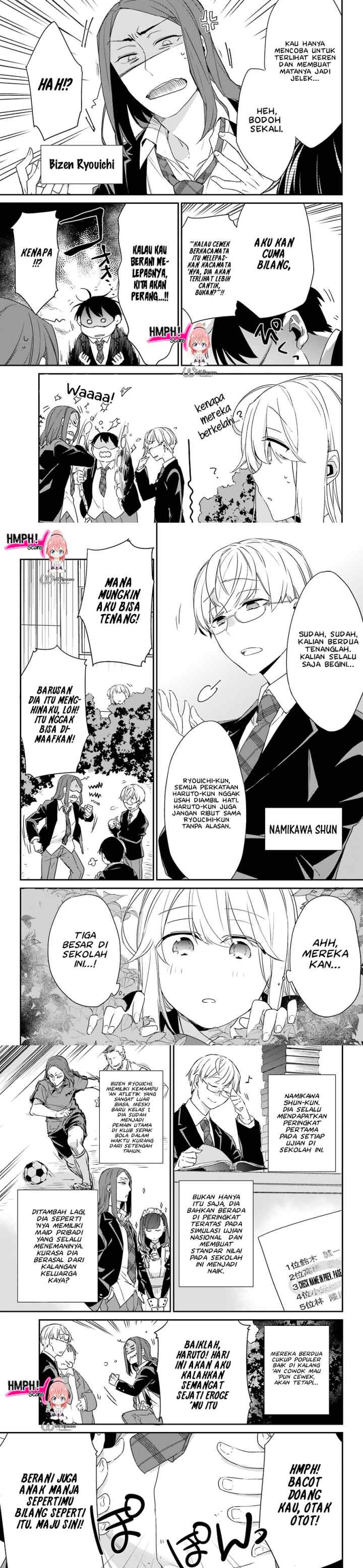 Asahina Wakaba to Marumaru na kareshi chapter 1 halaman 9