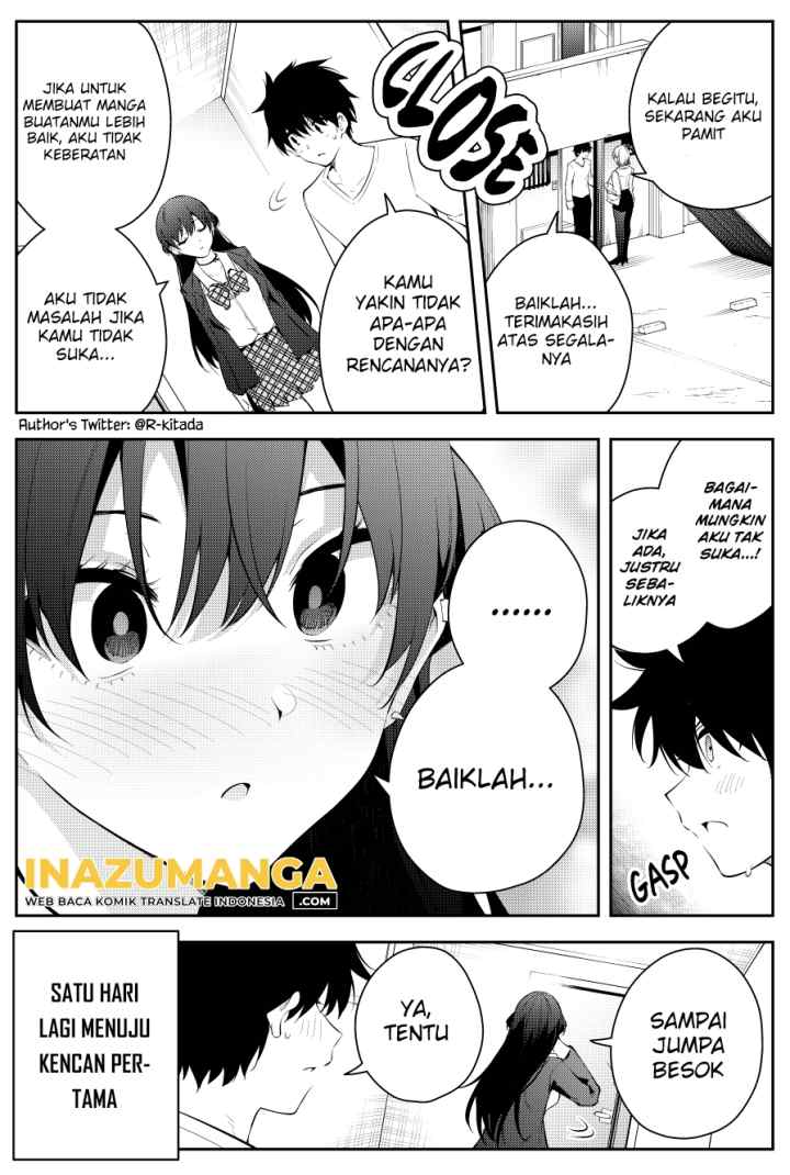 Mishiranu Joshikousei ni Kankensareta Mangaka no Hanashi chapter 42 halaman 7