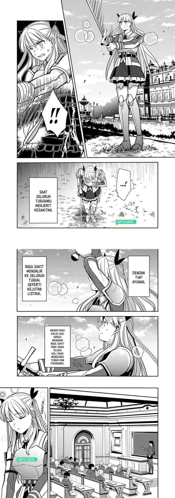 The Reincarnated Swordsman With 9999 Strength Wants To Become A Magician! chapter 4 halaman 8