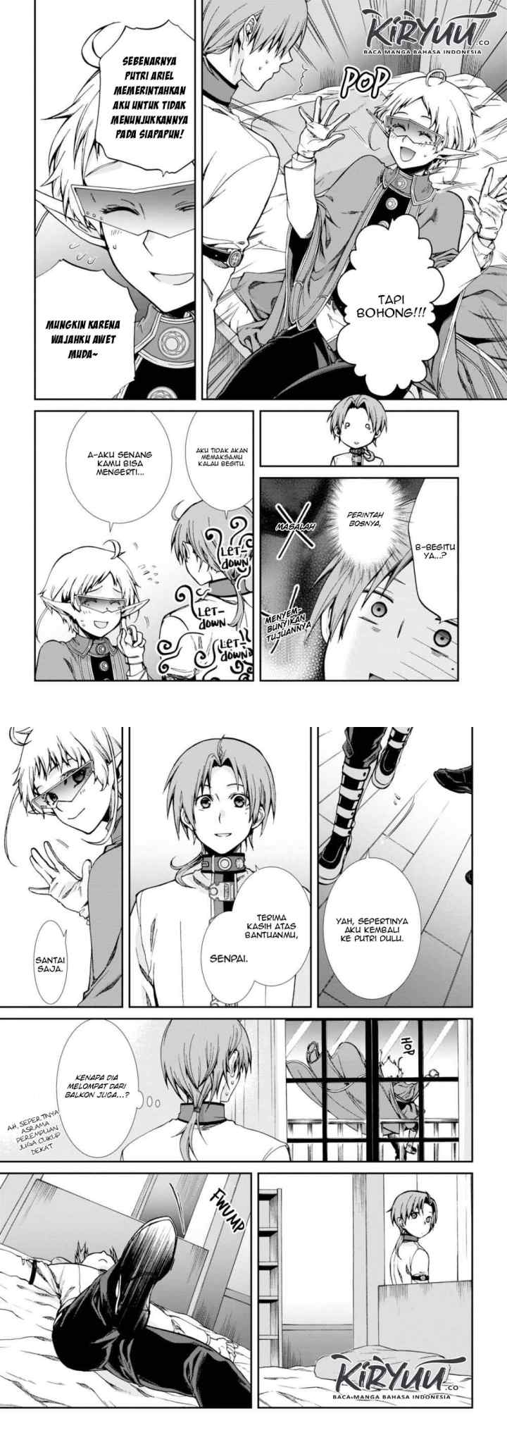 Mushoku Tensei: Isekai Ittara Honki Dasu chapter 62 halaman 4