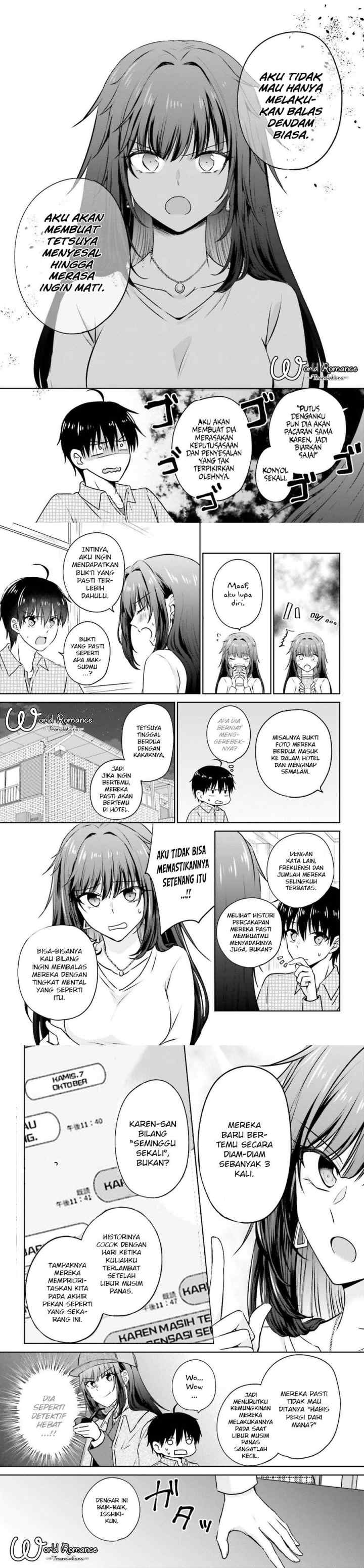 Kanojo ga Senpai ni NTR-reta node, Senpai no Kanojo wo NTR-masu chapter 1 halaman 12