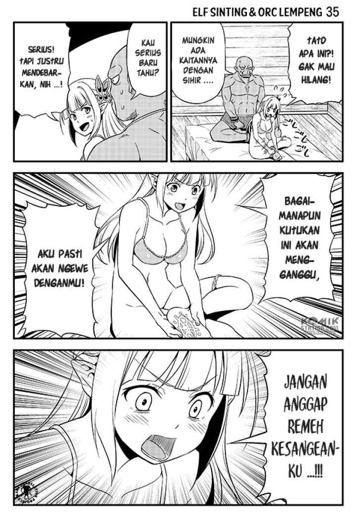Hentai Elf to Majime Orc chapter 5 halaman 4