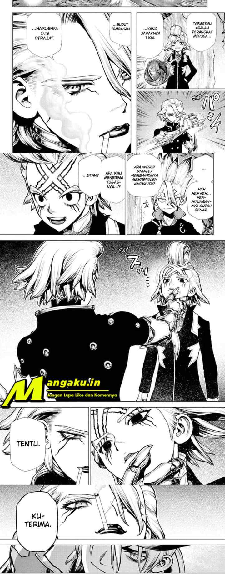 Dr. Stone chapter 221 halaman 8