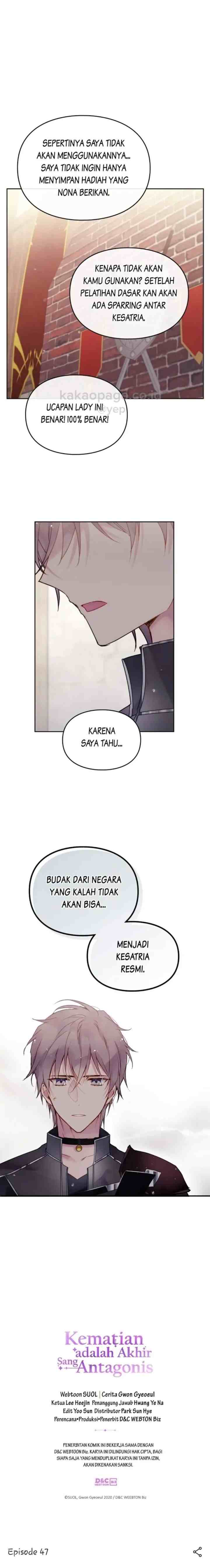 Death Is the Only Ending for the Villainess chapter 47 halaman 11