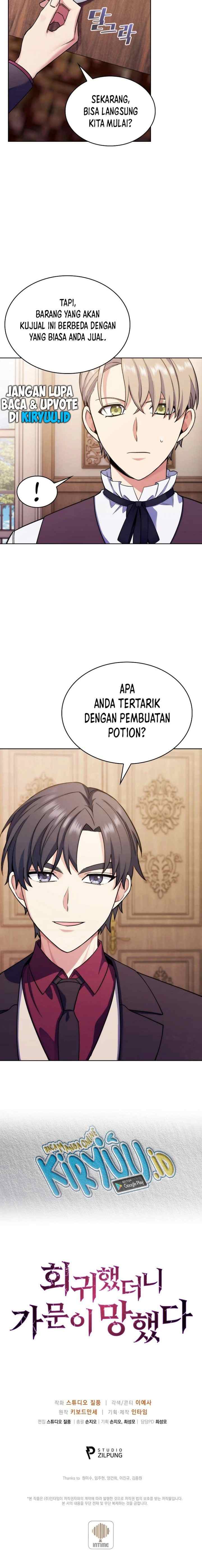 I Regressed to My Ruined Family chapter 8 halaman 12