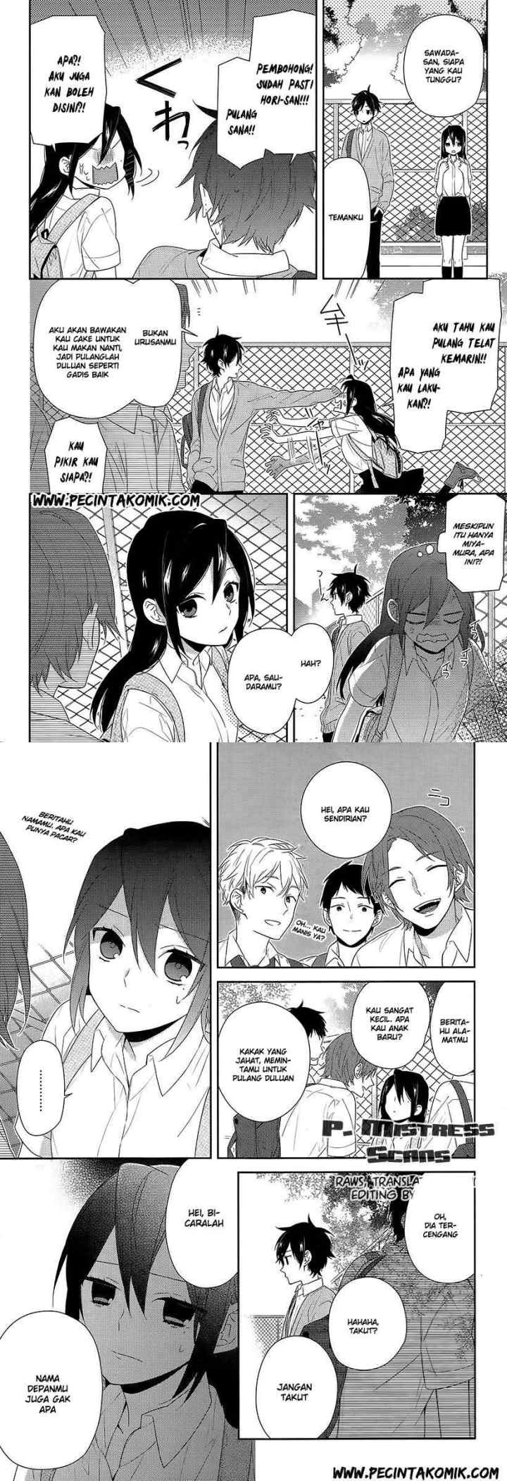 Horimiya chapter 30 halaman 10