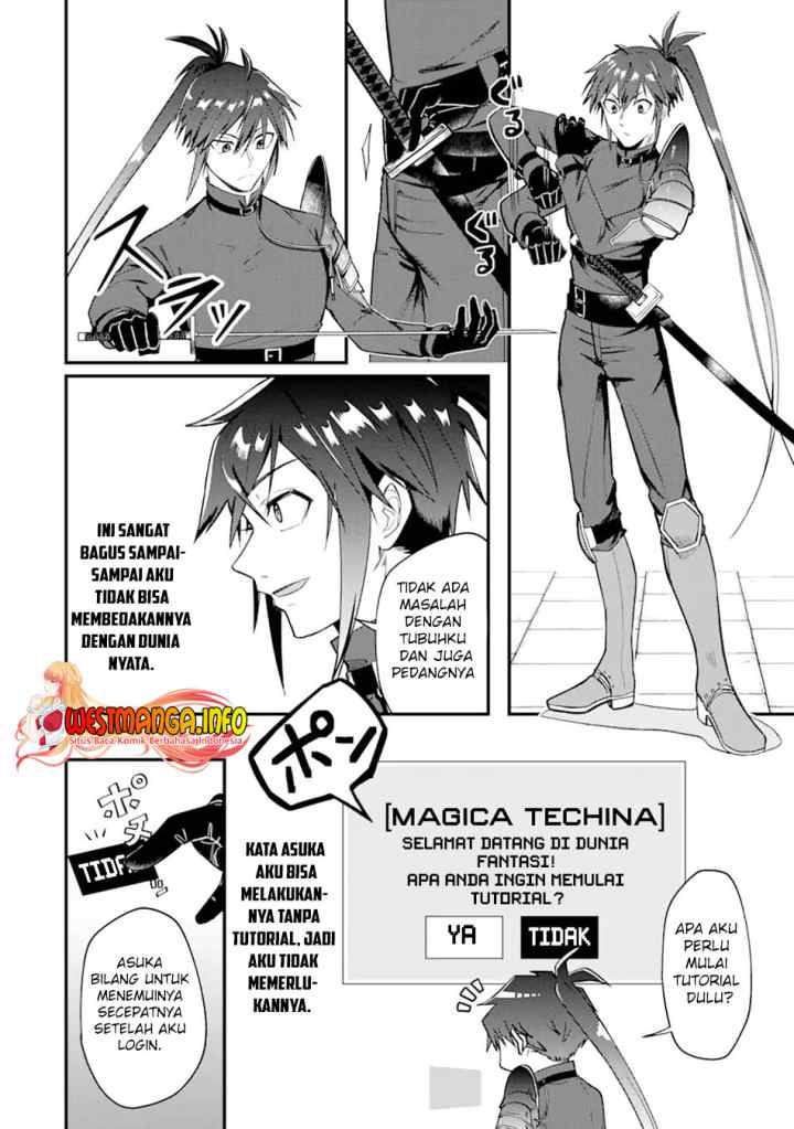 Magica Technica ~Sword Demon Rakshasa's VRMMO Battle Record~ chapter 1.2 halaman 12