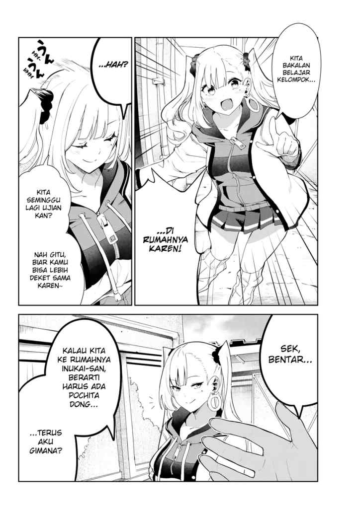 Inu ni Nattara Suki na Hito ni Hirowareta chapter 27.1 halaman 4