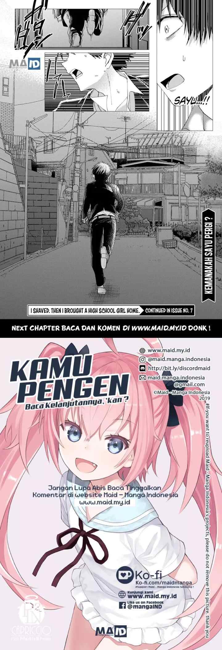 Hige Wo Soru. Soshite Joshikosei Wo Hirou chapter 6 halaman 17