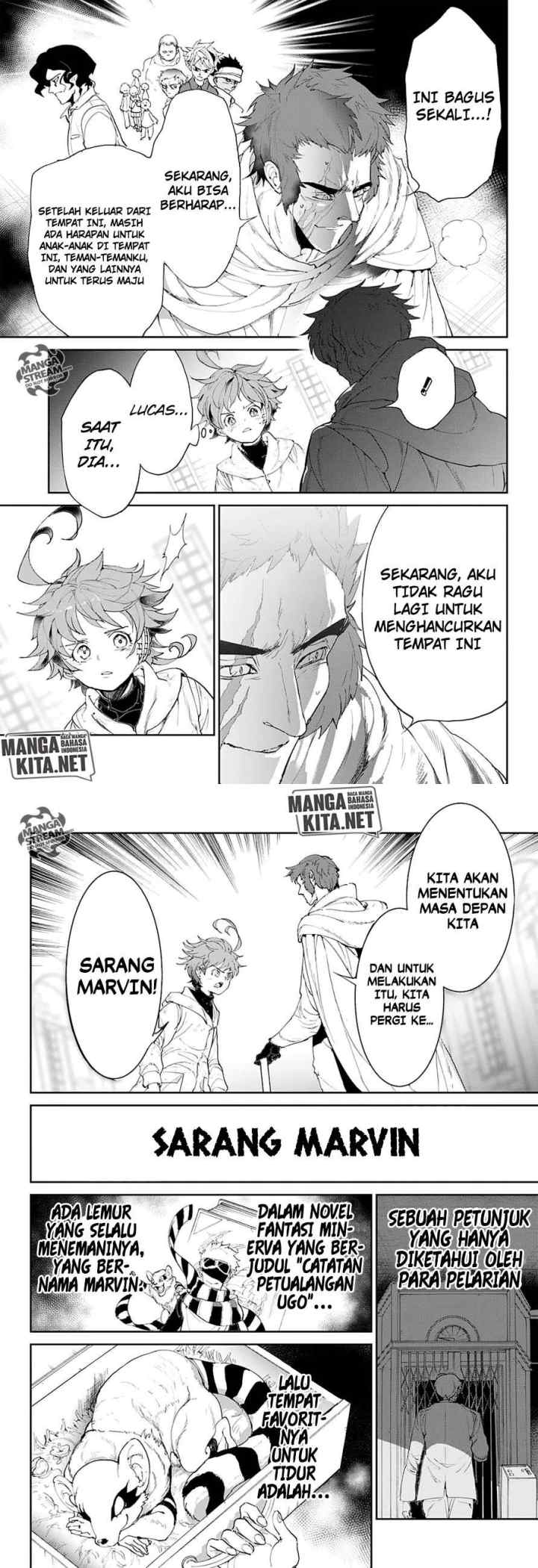 Yakusoku no Neverland chapter 72 halaman 11