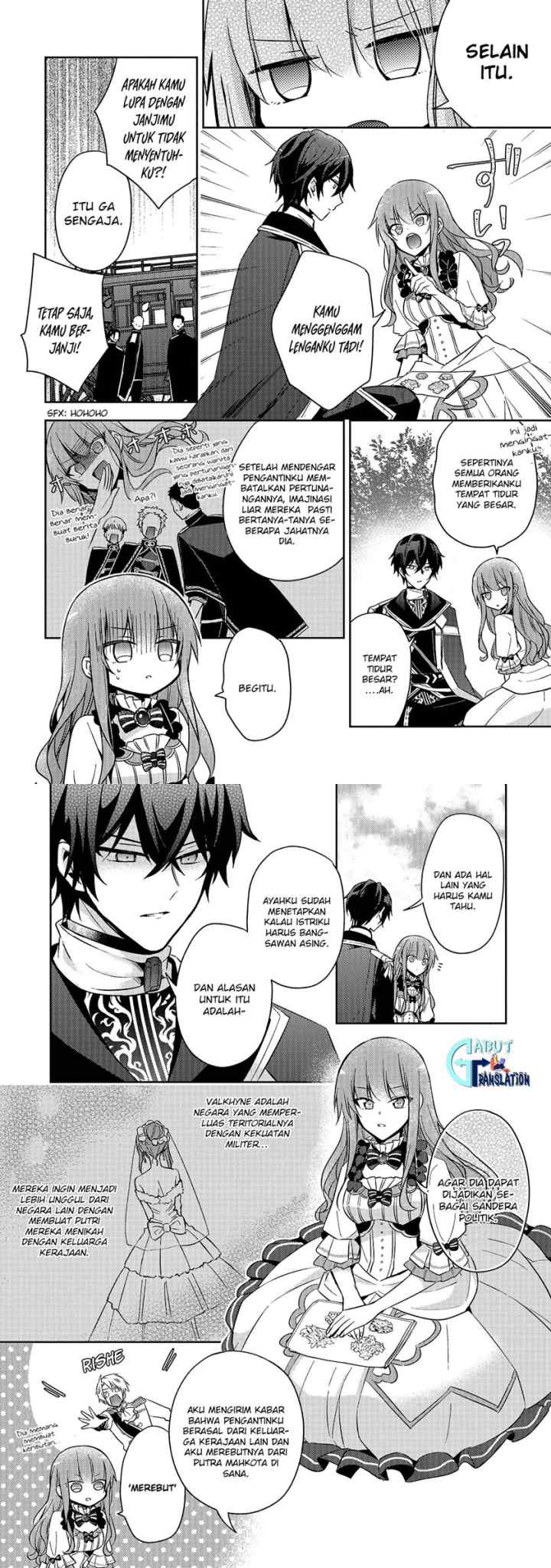 The Villainess Wants to Enjoy a Carefree Married Life in a Former Enemy Country in Her Seventh Loop! chapter 3 halaman 7