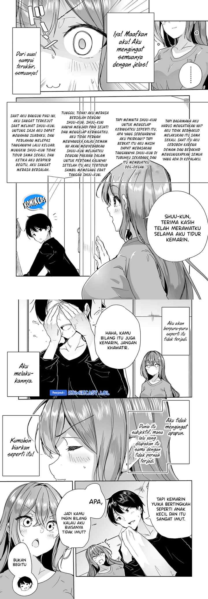 Danshi dato Omotteita Osananajimi to no Shinkon Seikatsu ga Umakuiki sugiru Kudan ni Tsuite chapter 6 halaman 9