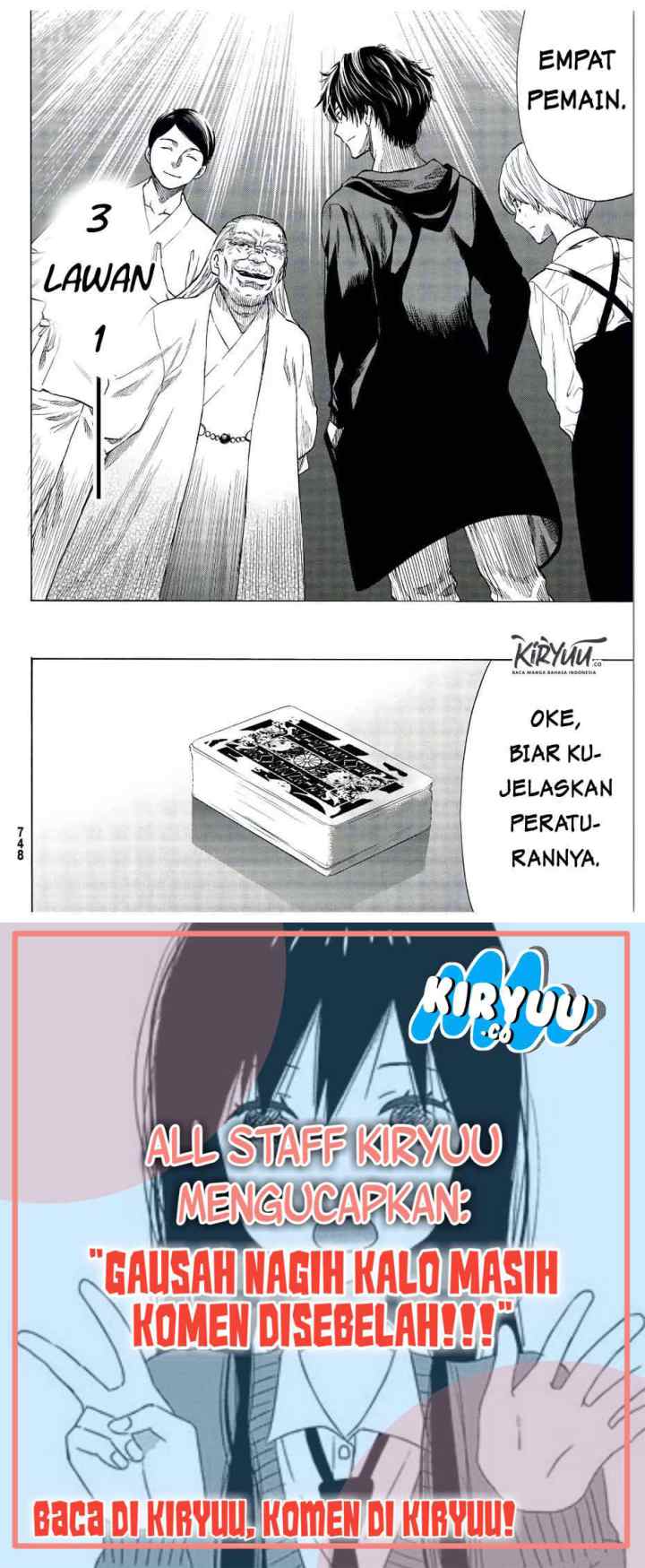Tomodachi Game chapter 56 halaman 12