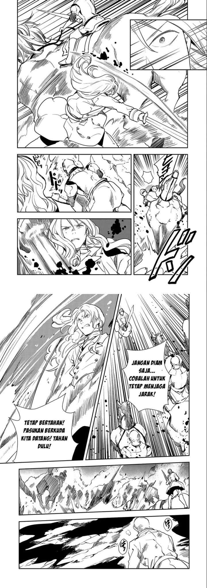 When I Reincarnated I Was a Soldier?! ~A Man Called the Red Shinigami~ chapter 4 halaman 13