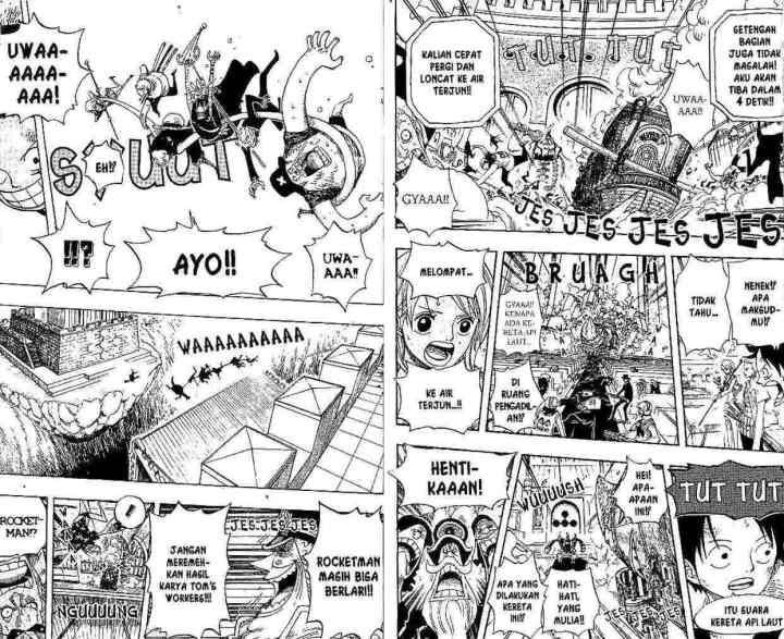 One Piece chapter 399 halaman 9