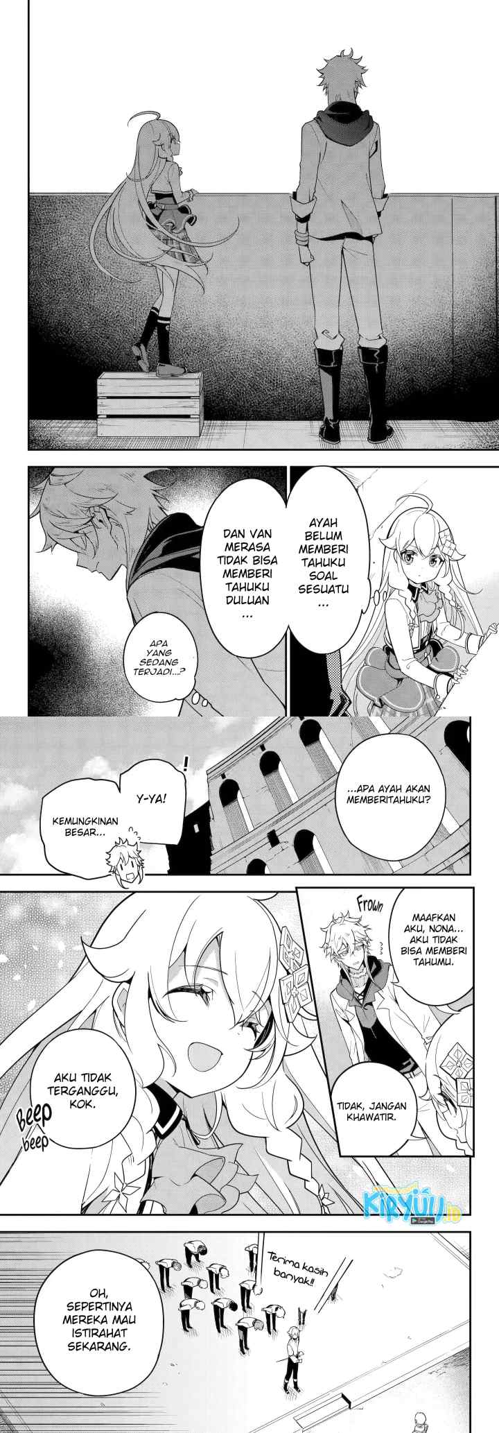 Chichi wa Eiyuu Haha wa Seirei Musume no Watashi wa Tenseisha chapter 45 halaman 4