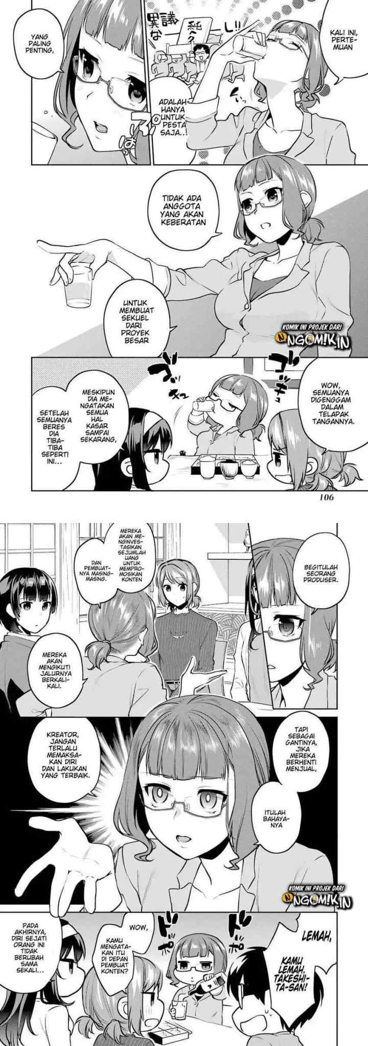 Saenai Heroine no Sodatekata: Koisuru Metronome chapter 45 halaman 5
