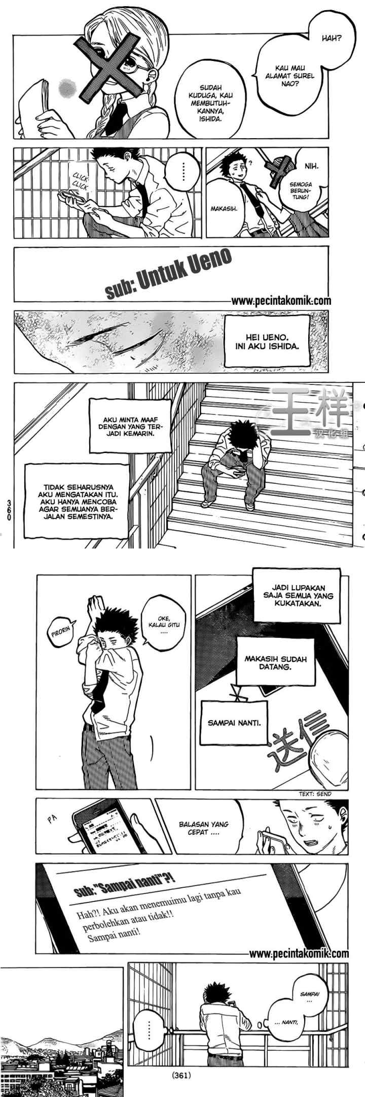 Koe no Katachi chapter 22 halaman 8