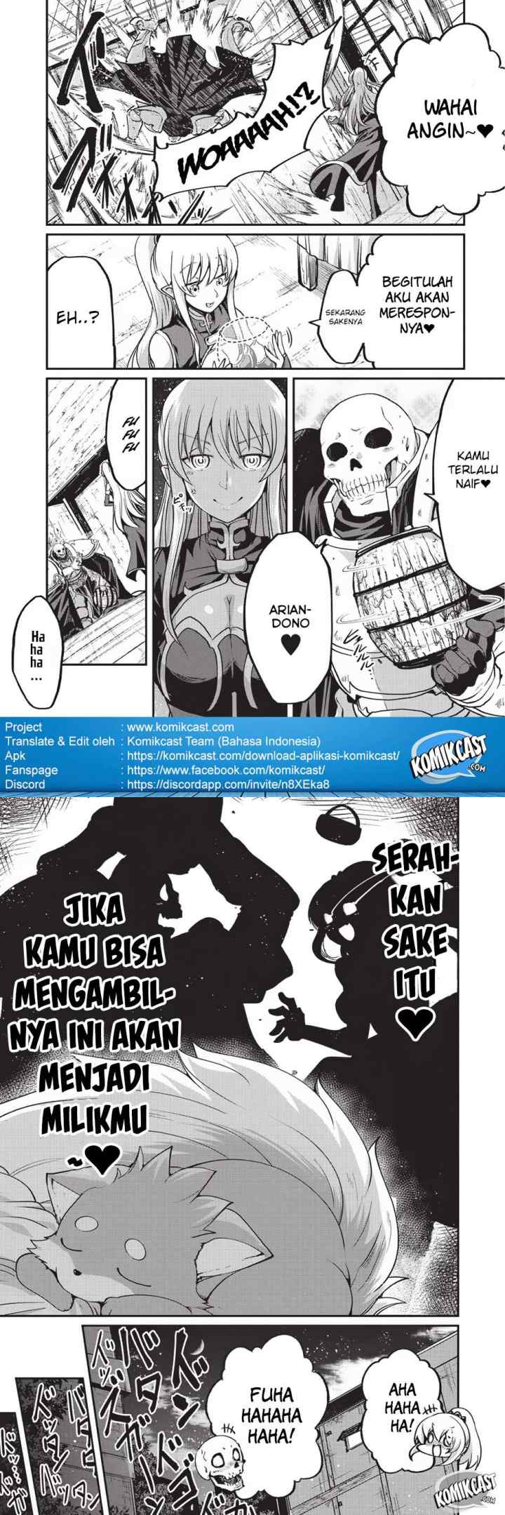 Gaikotsu Kishi-sama, Tadaima Isekai e Odekakechuu chapter 15 halaman 13
