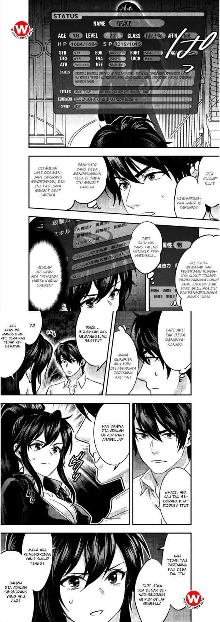 Bijo to Kenja to Majin no Ken chapter 5 halaman 4
