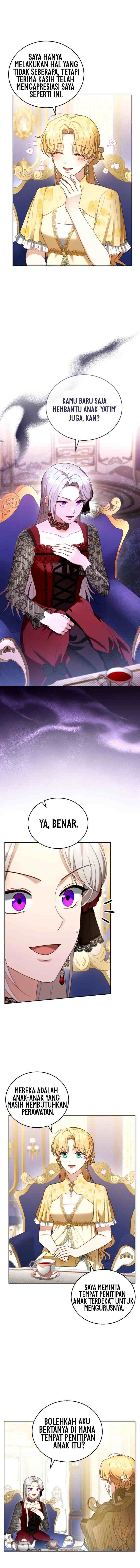 I Am Trying To Divorce My Villain Husband, But We Have A Child chapter 47 halaman 8