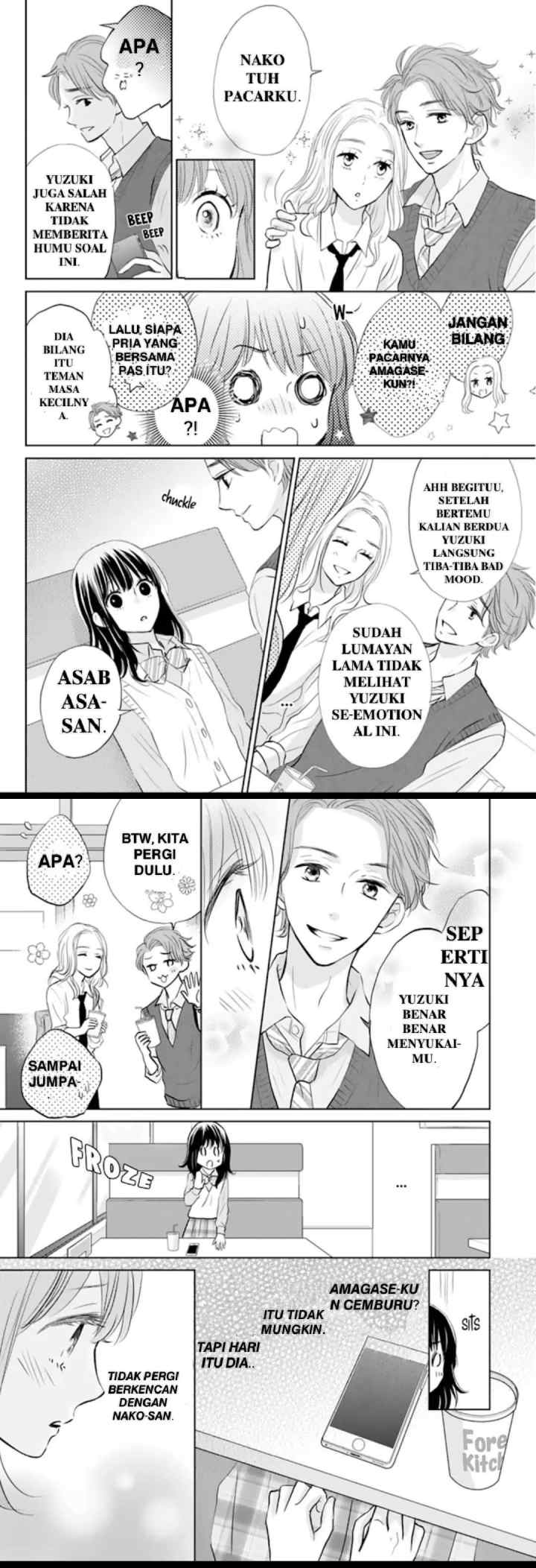 Amagase-kun wa Amayaka Shite Kurenai chapter 4 halaman 8