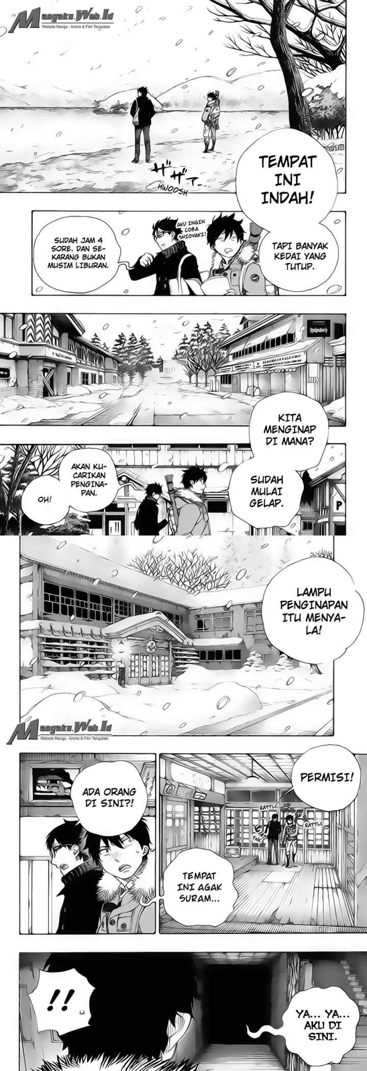 Ao No Exorcist chapter 74 halaman 9